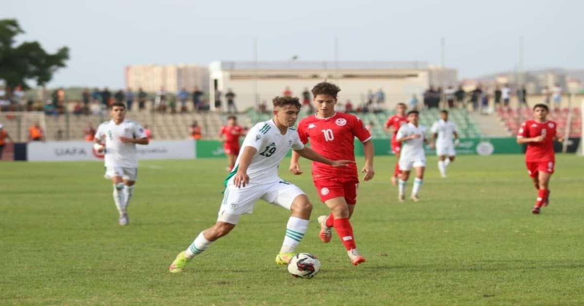الجزائر تمر نصف نهائي البطولة العربية للناشئين على حساب تونس