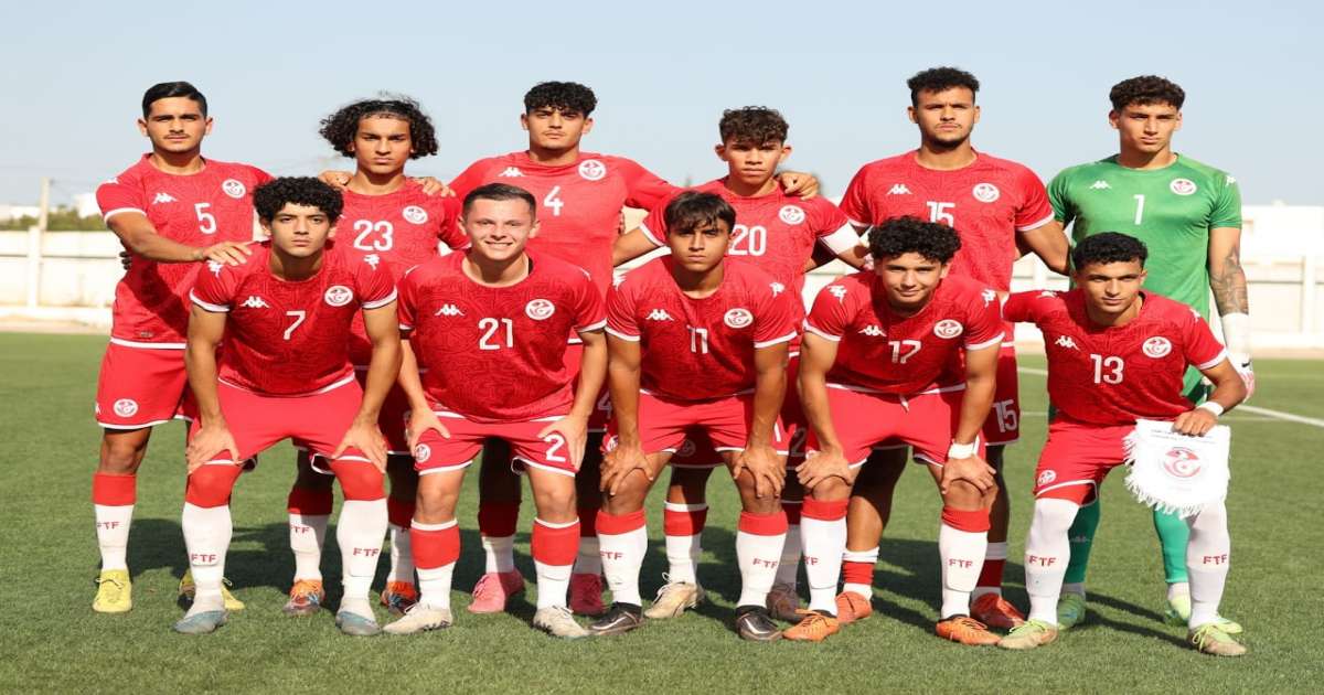 الدورة الودية للأواسط: المنتخب التونسي يحسم ثاني مبارياته ضد الجزائر