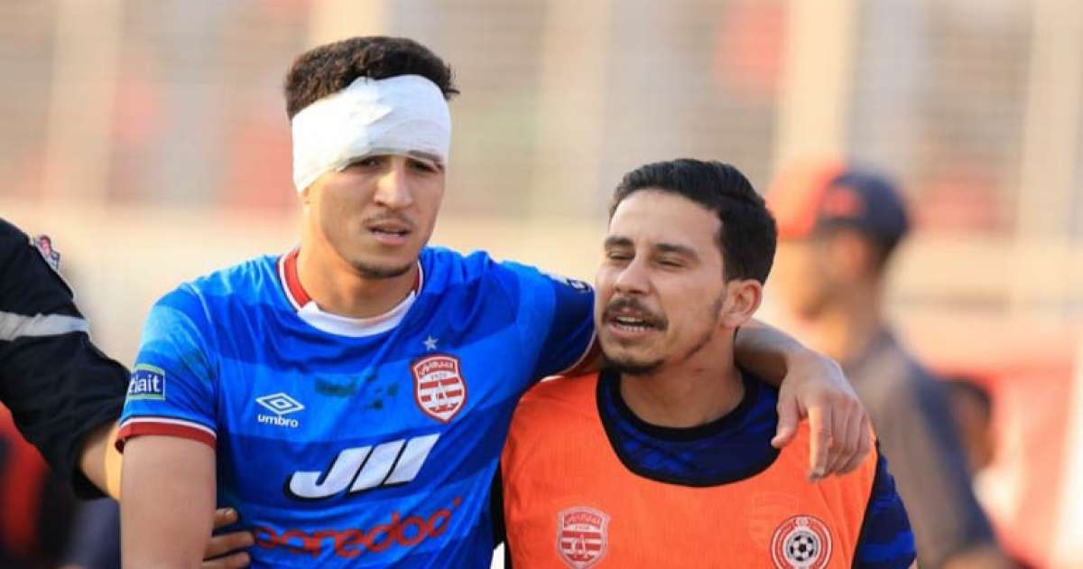 بعد اصابته ضد النجم : غياب بيومين للاعب الإفريقي