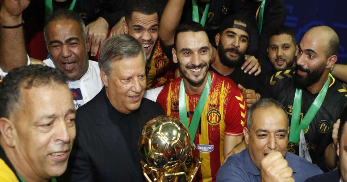 كرة اليد: رئيس الترجي حمدي المدب يساند اللاعبين قبل نهائي الكأس