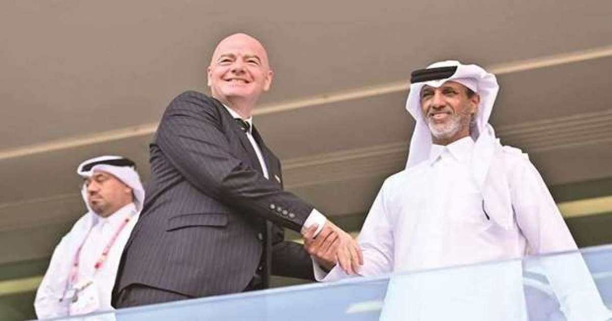 كأس العرب: رئيس الفيفا يشيد بحفل الإفتتاح