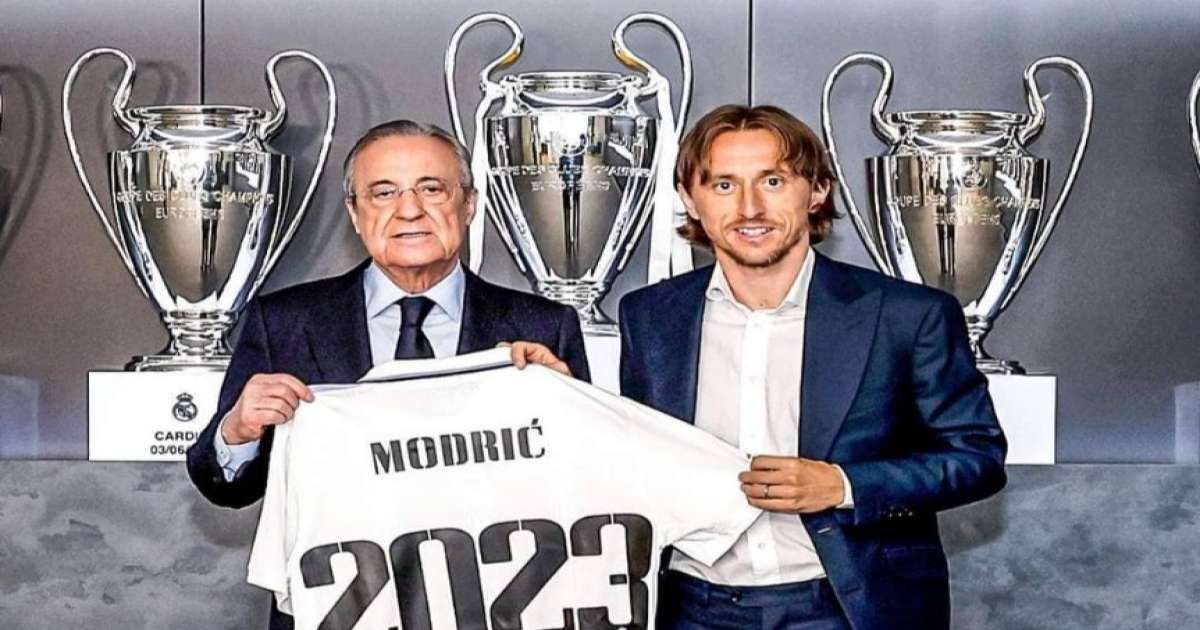 ريال مدريد يمدد عقد لوكا مودريتش 