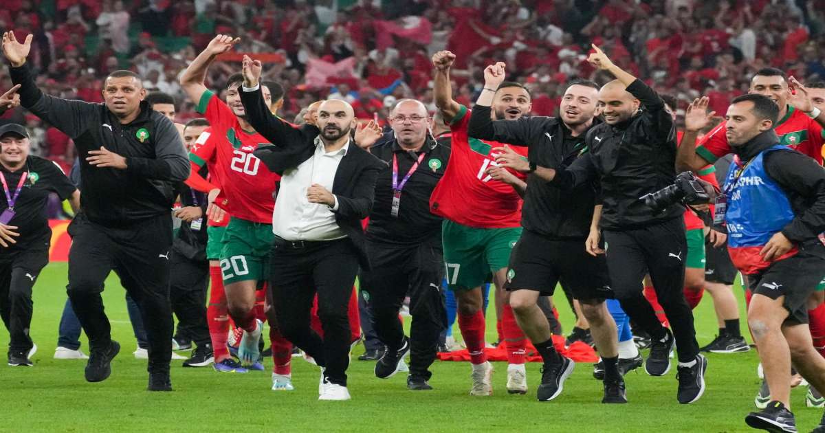 منتخب المغرب يتلقى التهاني من شخصيات بارزة