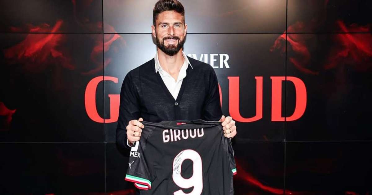 جيرود يمدد عقده مع نادي ميلان الإيطالي