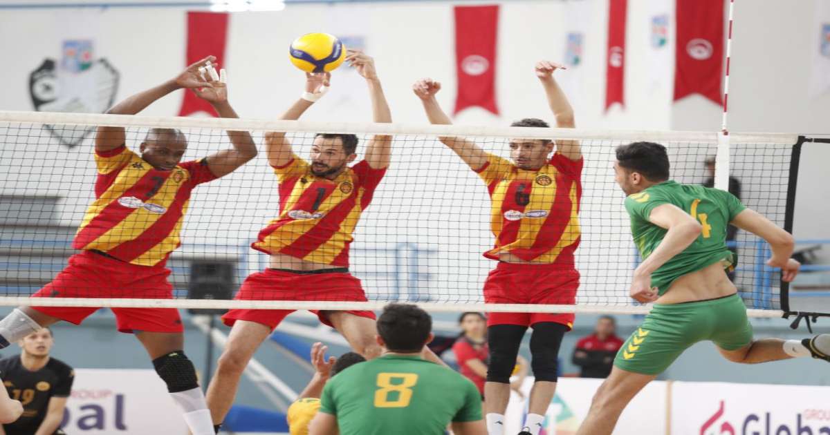 الكرة الطائرة: الترجي الرياضي يتوج بكأس تونس للمرة 24