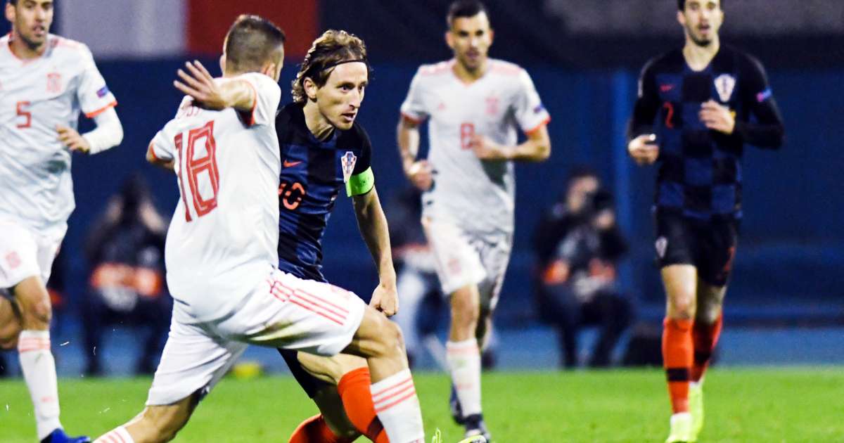 كرواتيا تتحدى إسبانيا على لقب دوري الأمم الأوروبية