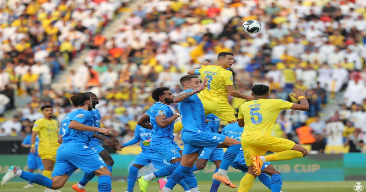 ثنائية رونالدو تقود النصر لأوّل تتويج بالبطولة العربية