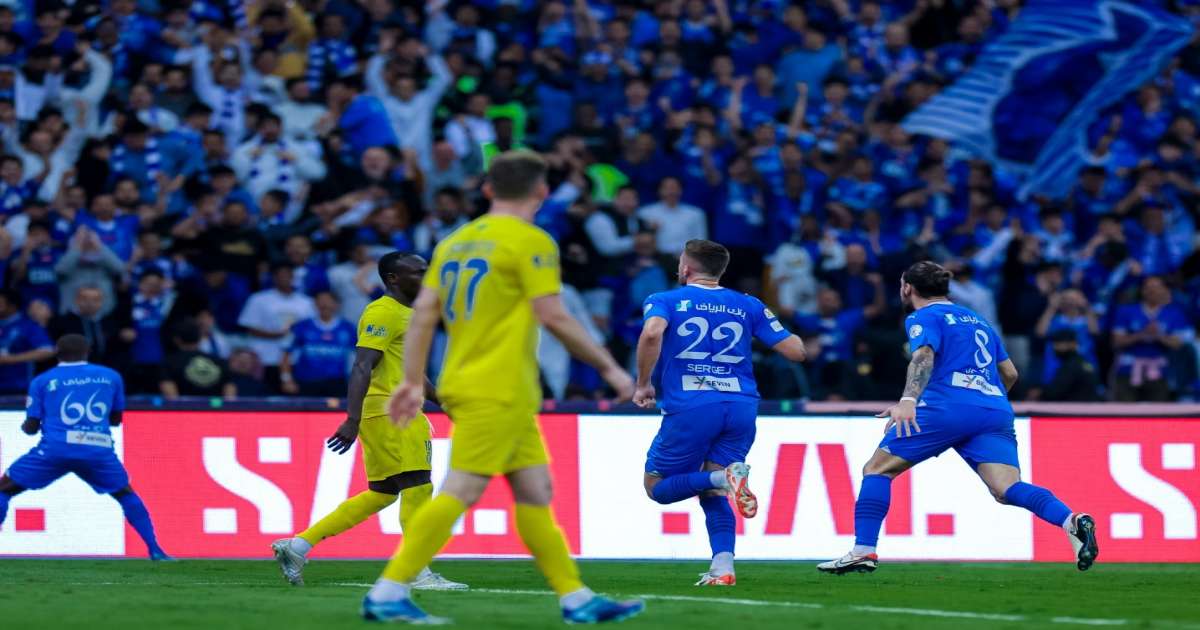 الدوري السعودي: الهلال ينتصر على النصر بثلاثية