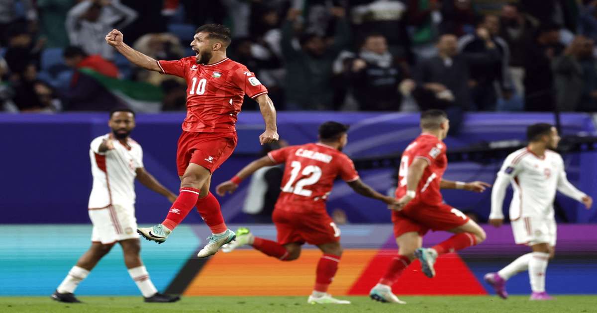 كأس آسيا: المنتخب الفلسطيني يتأهل إلى ثمن النهائي لأول مرة في تاريخه