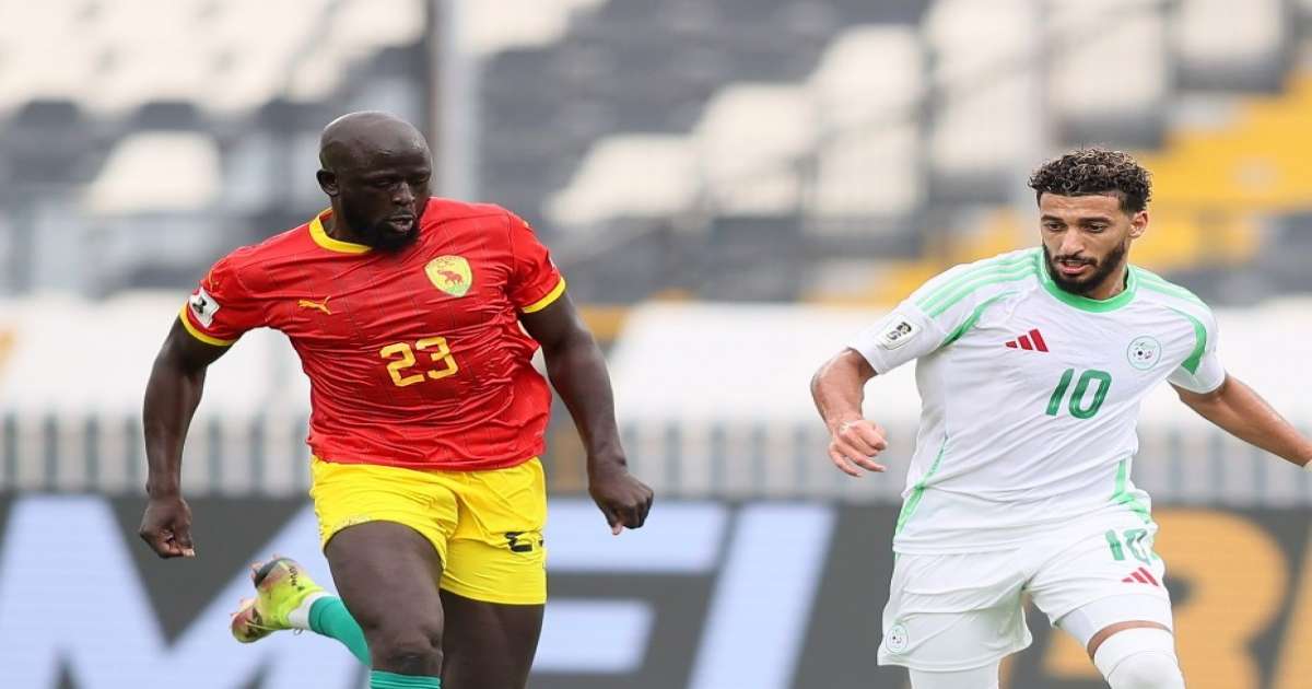 المنتخب الجزائري يتعثر ضد المنتخب الغيني 